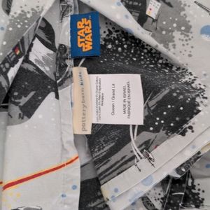 Pottery Barn Kids star wars queen sheet set EUC